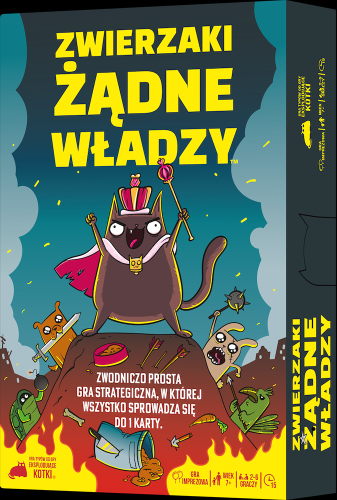 Okładka gry: Zwierzaki żądne władzy