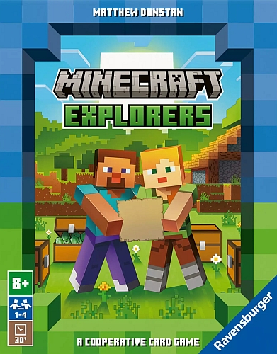 Okładka gry: Minecraft Explorers