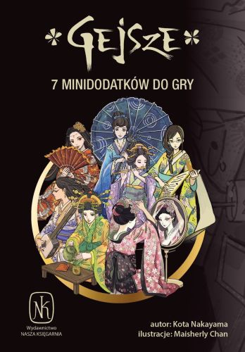 Okładka gry: Gejsze (VII minidodatków)