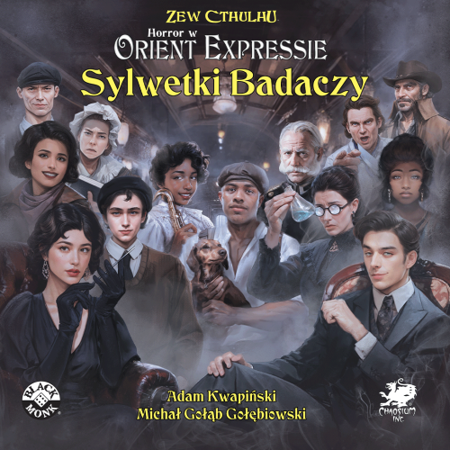 Okładka gry: Horror w Orient Expressie: Sylwetki Badaczy