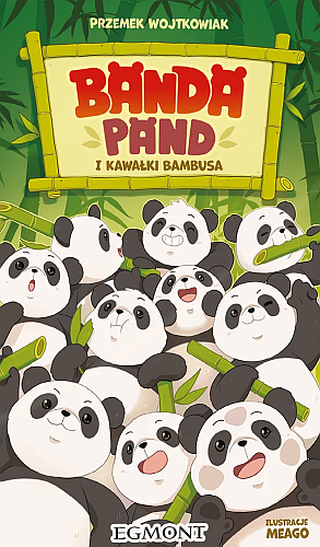 Okładka gry Banda Pand i Kawałki Bambusa