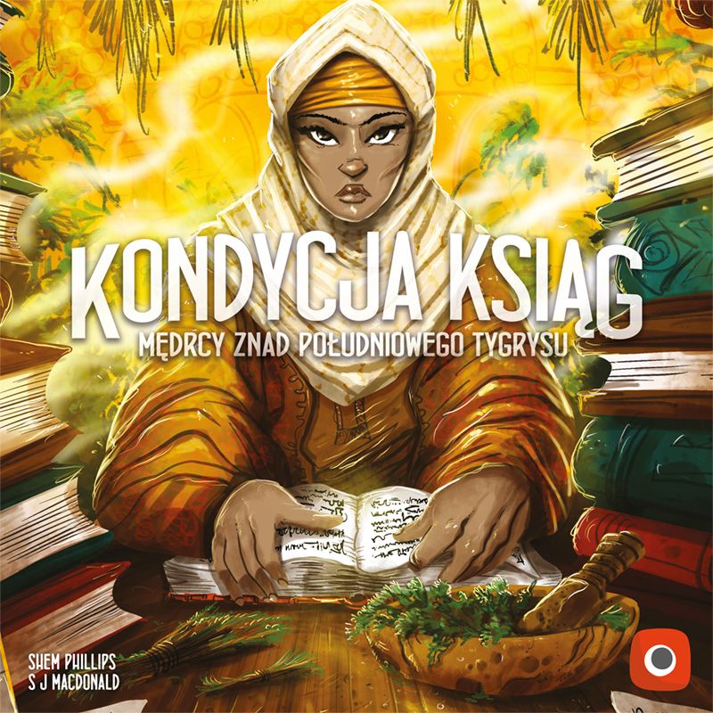 Okładka gry: Mędrcy znad Południowego Tygrysu: Kondycja ksiąg