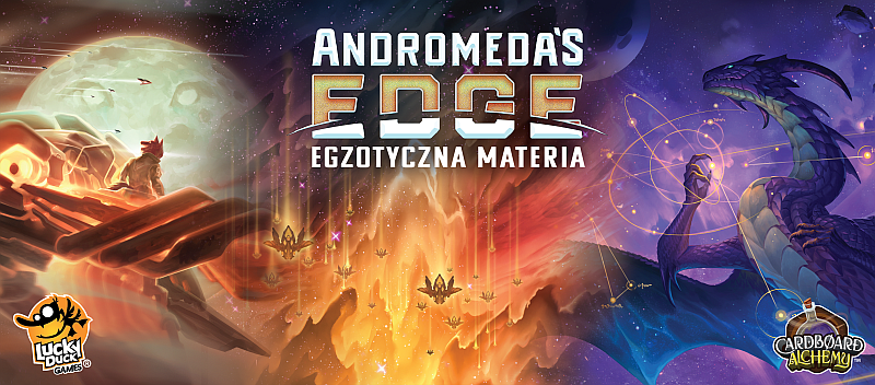 Okładka gry: Andromeda's Edge: Na krawędzi galaktyki - Egzotyczna materia