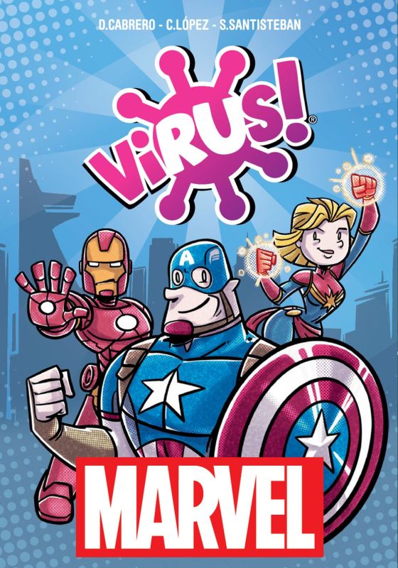 Okładka gry: Virus! Marvel