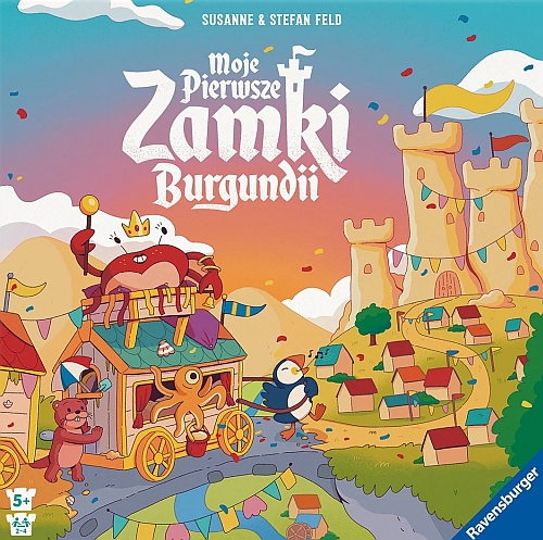 Okładka gry: Moje pierwsze Zamki Burgundii