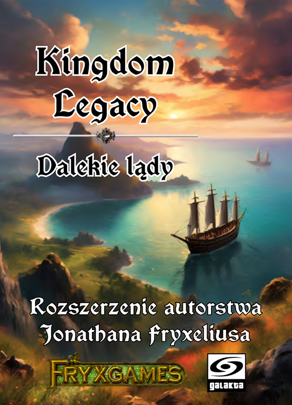 Okładka gry Kingdom Legacy: Królestwo Feudalne: Dalekie Lądy
