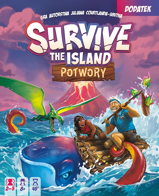 Okładka gry Survive the Island: Potwory