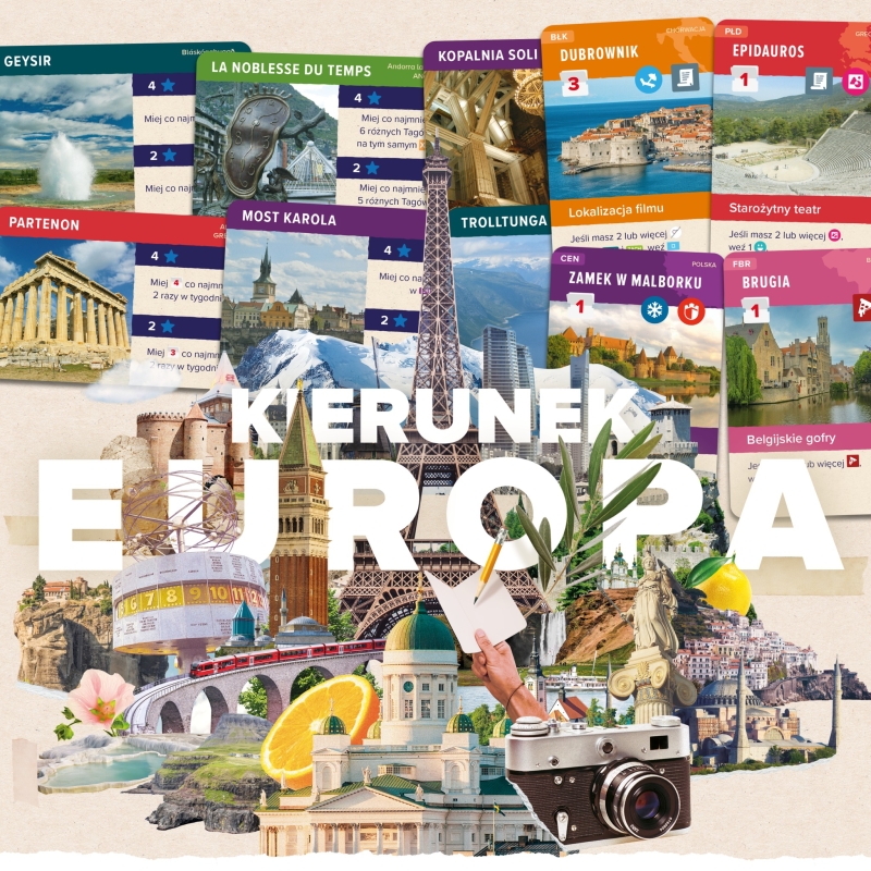 Okładka gry: Kierunek: Europa