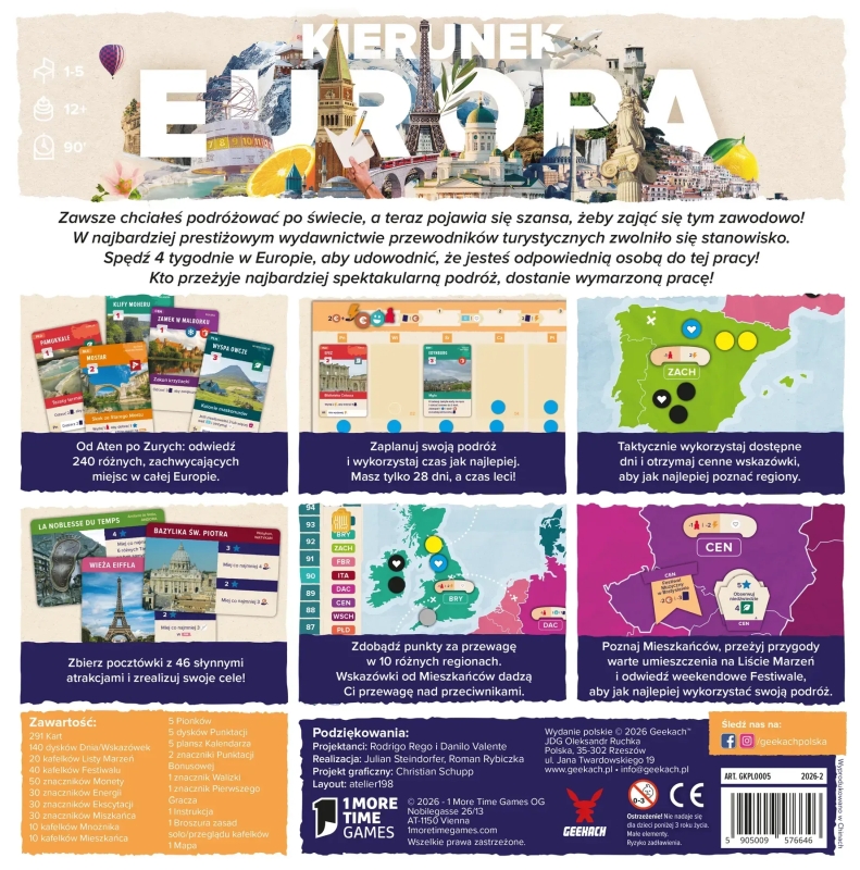 Grafika 2 — Kierunek: Europa