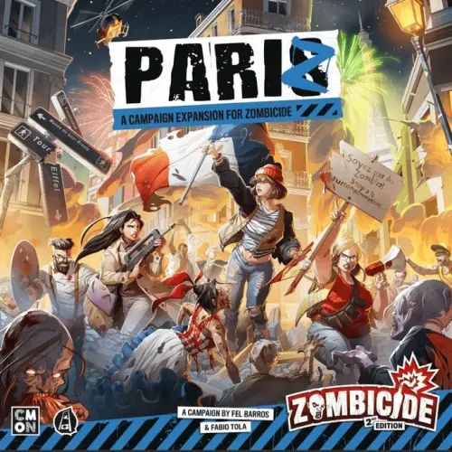 Okładka gry: Zombicide (2. edycja): ParyŻ
