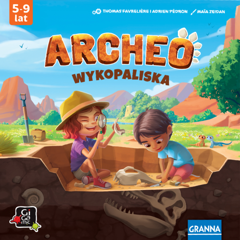 Okładka gry: Archeo: Wykopaliska