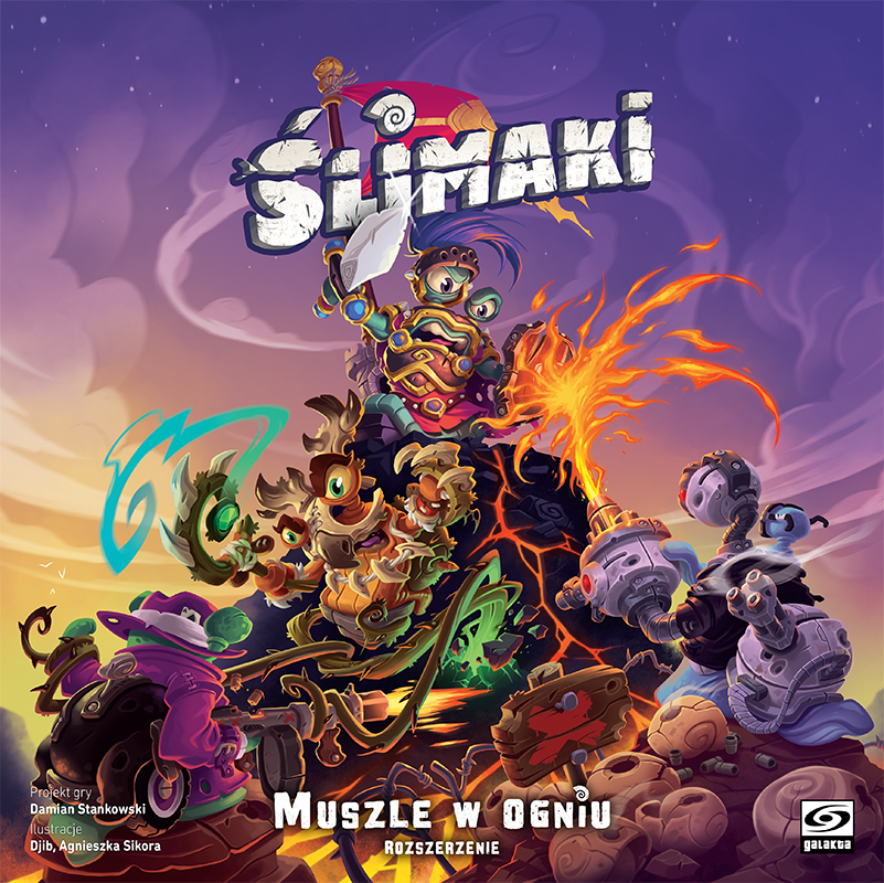 Okładka gry: Ślimaki: Muszle w ogniu