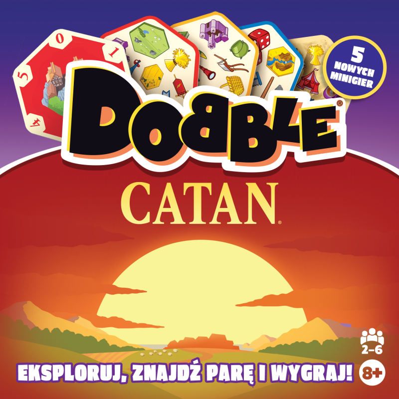 Okładka gry: Dobble CATAN