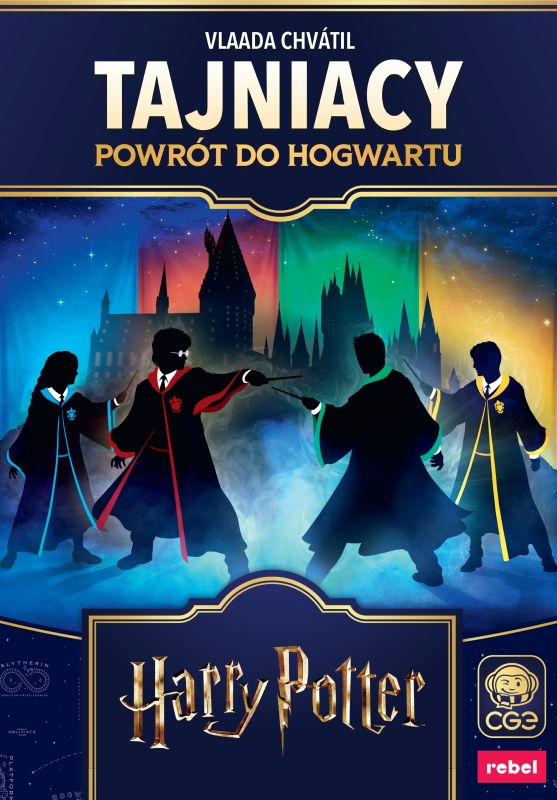 Okładka gry Tajniacy: Powrót do Hogwartu