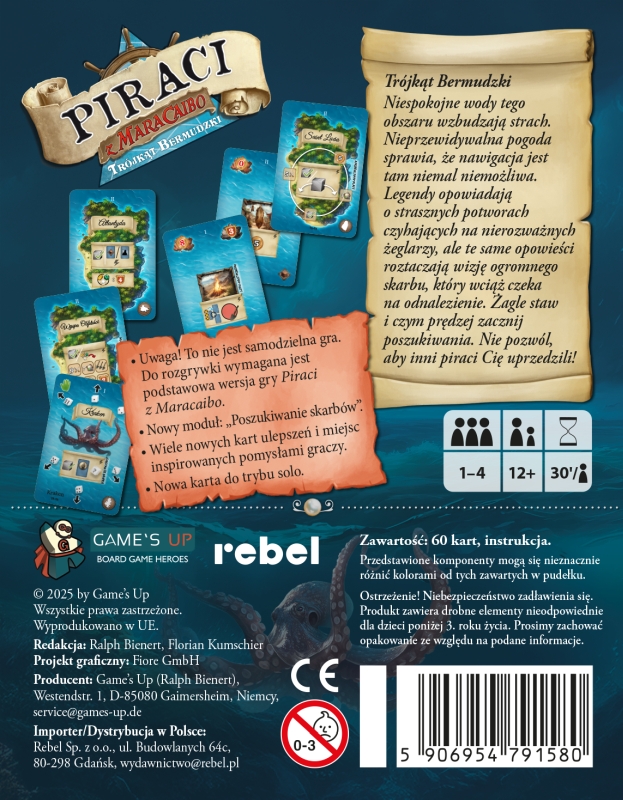 Grafika 4 — Piraci z Maracaibo: Trójkąt Bermudzki
