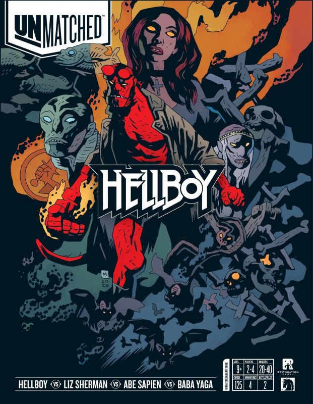Okładka gry: Unmatched: Hellboy