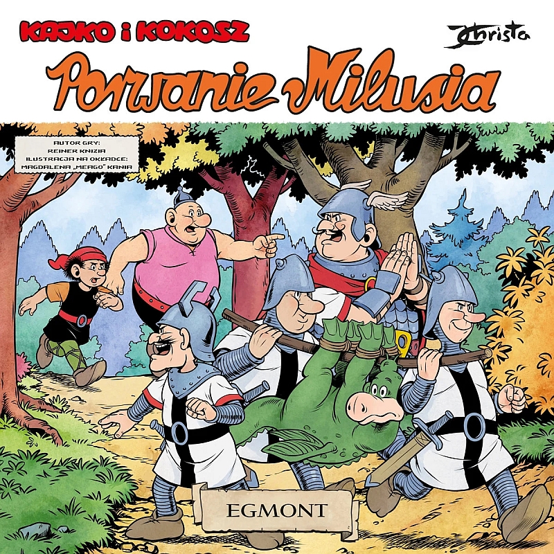 Okładka gry Kajko i Kokosz: Porwanie Milusia