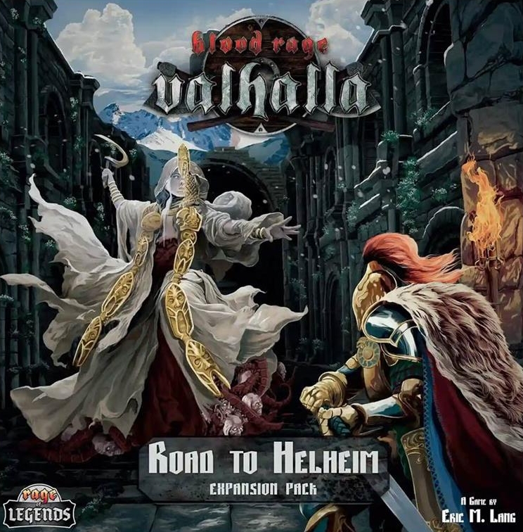 Okładka gry Blood Rage: Valhalla: Road to Helheim Expansion