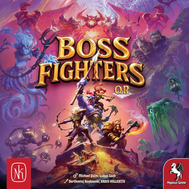 Okładka gry Boss Fighters QR
