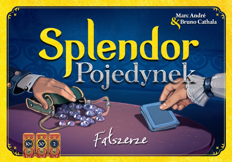 Okładka gry: Splendor: Pojedynek - Fałszerze