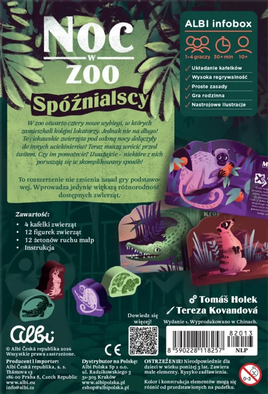 Grafika 4 — Noc w zoo: Spóźnialscy