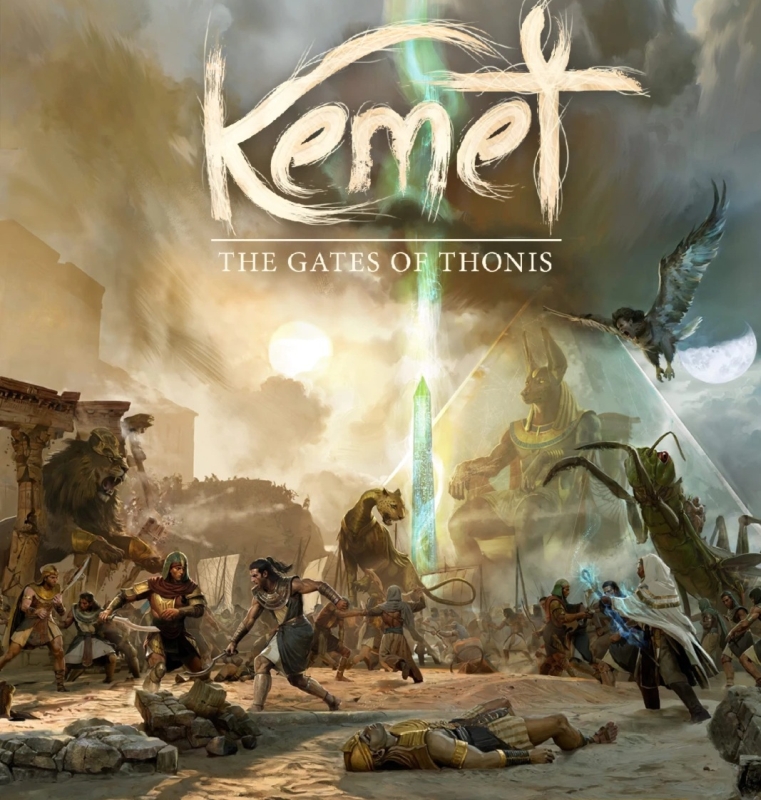 Okładka gry: Kemet: Krew i piach - U bram Thonis