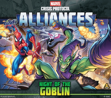Okładka gry: Marvel: Crisis Protocol Alliances – Night of the Goblin