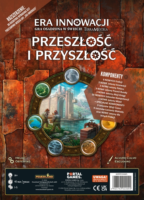 Okładka gry: Era Innowacji: Przeszłość i Przyszłość
