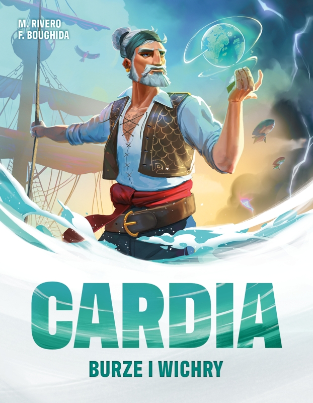 Okładka gry: Cardia: Burza i wichry