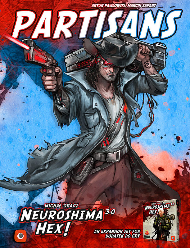 Okładka gry: Neuroshima Hex: Partyzanci