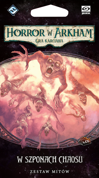 Okładka gry: Horror w Arkham LCG: W szponach chaosu