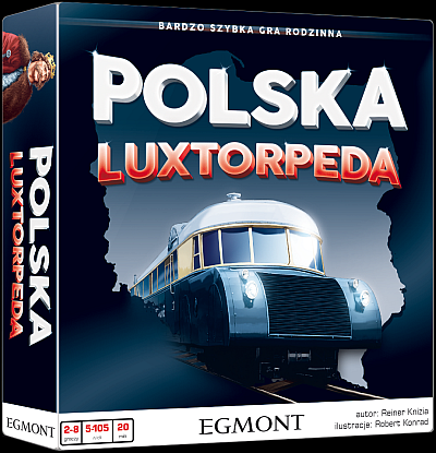 Okładka gry: Polska Luxtorpeda