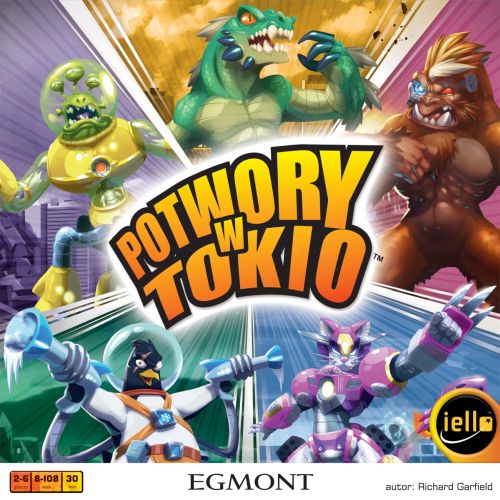 Okładka gry Potwory w Tokio