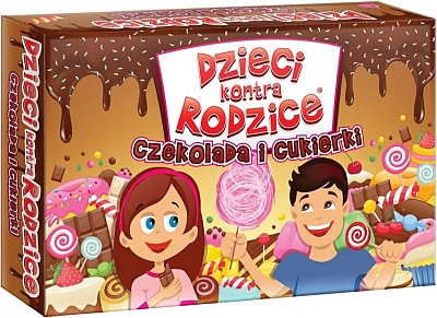 Okładka gry: Dzieci kontra rodzice: Czekolada i cukierki