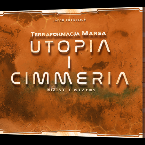 Okładka gry Terraformacja Marsa: Utopia i Cimmeria