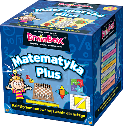 Okładka gry: BrainBox: Matematyka Plus