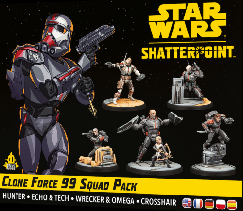 Okładka gry: Star Wars: Shatterpoint - Jednostka klonów 99: Parszywa zgraja