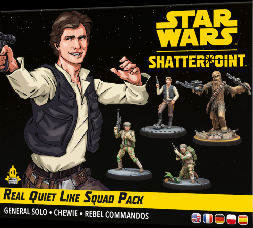 Okładka gry: Star Wars: Shatterpoint - Z cichacza: Generał Solo