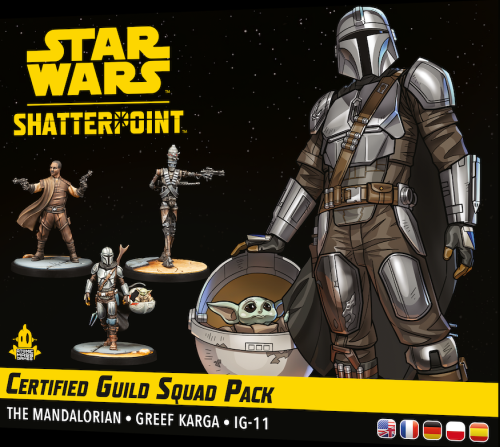 Okładka gry: Star Wars: Shatterpoint - Certyfikowana gildia: Mandalorianin