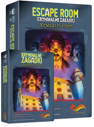 Okładka gry: Escape Room: Kryminalne zagadki - Krwawe róże