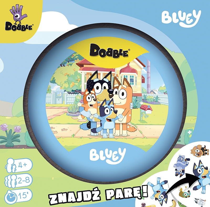 Okładka gry: Dobble Bluey