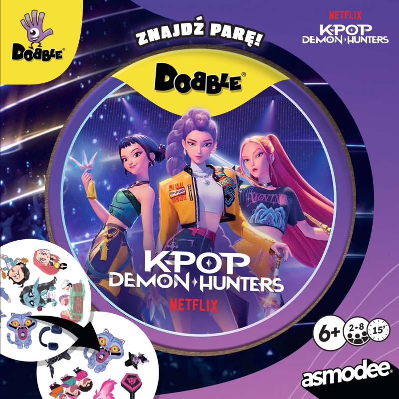 Okładka gry: Dobble: KPop Demon Hunters