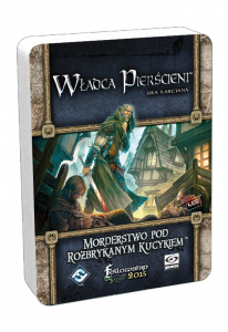 Okładka gry: Władca Pierścieni LCG: Morderstwo pod Rozbrykanym Kucykiem