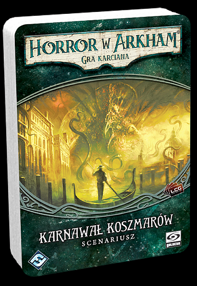 Okładka gry: Horror w Arkham LCG: Karnawał Koszmarów