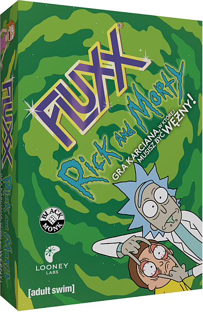 Okładka gry: Fluxx: Rick and Morty