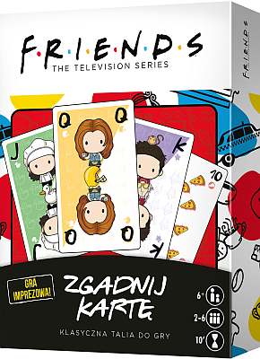 Okładka gry: Friends: Zgadnij kartę