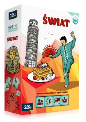 Okładka gry: Kostki bystrzaka - Świat