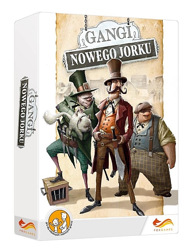 Okładka gry: Gangi Nowego Jorku