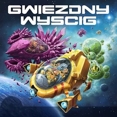 Okładka gry: Gwiezdny wyścig