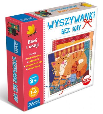 Okładka gry: Bawi i uczy! Wyszywanki bez igły